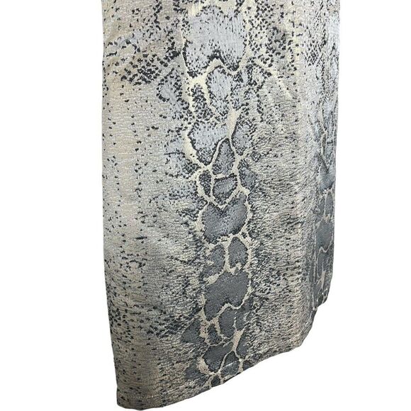 Sancturary Clothing Womens Snakeskin Reptile Metallic Mini Cocktail Dress sz M - Picture 7 of 16